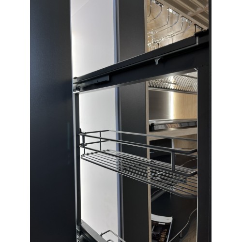 Карго REJS MAXIMA Classic, 5 полиць, 150x1700мм, Графіт, Ліве - WE31.0054.01.924