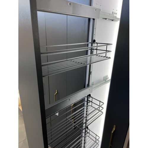 Карго REJS MAXIMA Classic, 5 полиць, 150x1700мм, Графіт, Ліве - WE31.0054.01.924