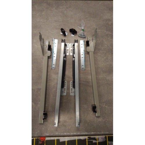 Направляющая REJS FULL, для нижнего карго VARIANT MULTI, 450 мм, серый - WE29.0014.01.549