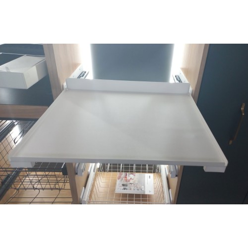 Висувна полиця для органайзера MAXIMA PURO Білий матовий KB=600 H=50 L-480 - WE35.0009.01.331