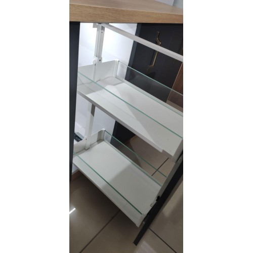 Карго REJS Maxima PURO Белый/Стекло 300мм Нижняя WE35.0016.06.C75 - WE35.0016.06.C75