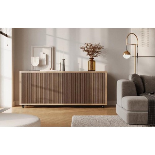 Ролик GTV CALIBRO чорний/хром із майданчиком d-35, Н-50 мм - KM-CALIBRO-35MM-BH-20