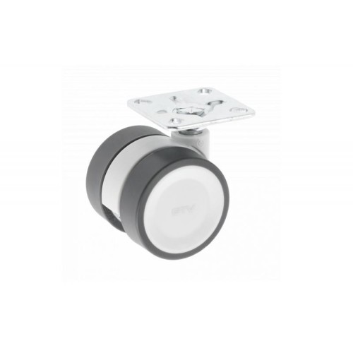 Ролик GTV CIRCO Серый с площадкой d-50, Н-62,5 мм - KM-CIRCO-50MM-BH-19