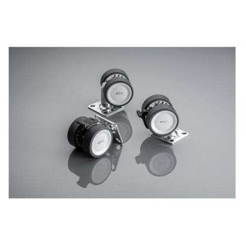 Ролик GTV CIRCO Серый с площадкой d-50, Н-62,5 мм - KM-CIRCO-50MM-BH-19