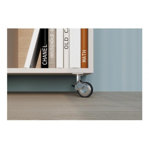 Ролик GTV GIRA Чорний/хром з майданчиком D-60мм H-94,5мм - KM-GIRA-60MM-BH-20