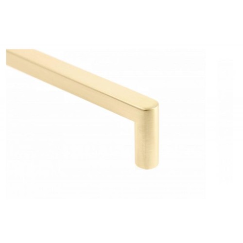 Ручка мебельная NYXA золото браш C-192мм L-202мм - UZ-NYXA-192-18