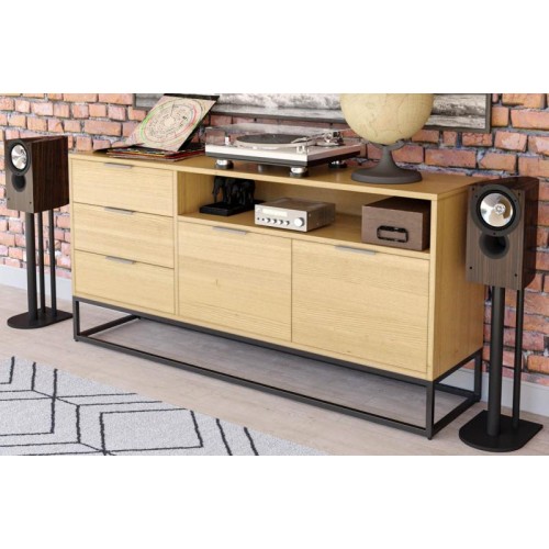 Ручка мебельная торцевая HEXI алюминий L= 320мм - UA-HEXI-320-05