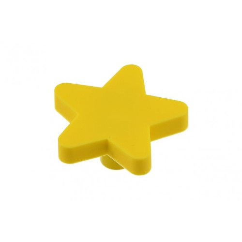 Ручка GTV дитяча гумова жовта Зірка - UM-STAR-ZT