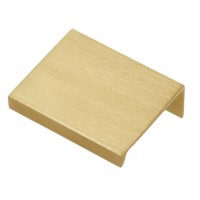 Ручка мебельная торцевая HEXI золото браш L= 32мм