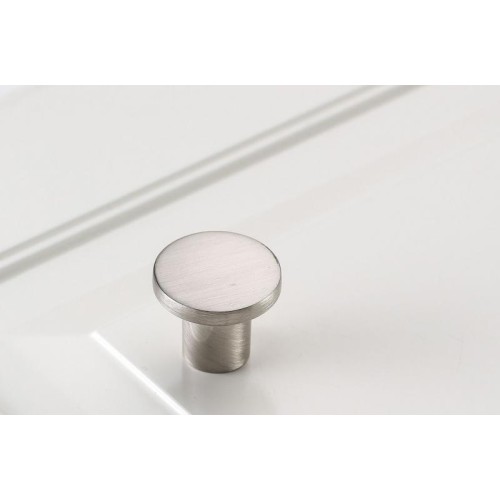 Ручка мебельная SPOT инокс кнопка - GZ-SPOT-1-06