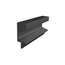 Врізний профіль FE3 (H3) Чорний матовий С-3010 для 18мм ДСП