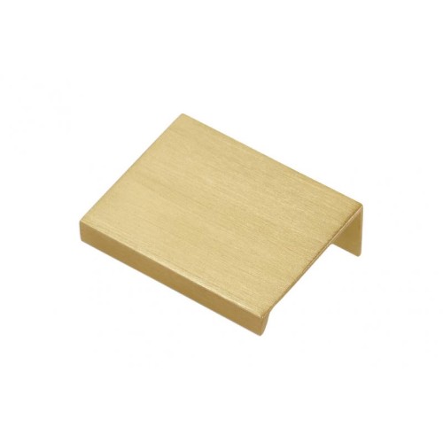 Ручка мебельная торцевая HEXI золото браш L= 32мм - UA-HEXI-18