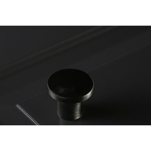 Ручка мебельная SPOT инокс кнопка - GZ-SPOT-1-06