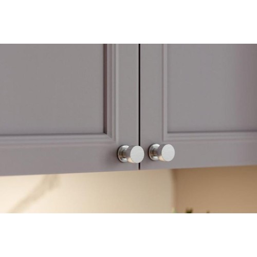 Ручка меблева RING кнопка інокс - GZ-RING-1-06