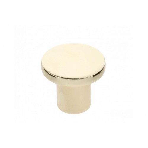 Ручка мебельная SPOT блестящее золото кнопка - GZ-SPOT-1-03