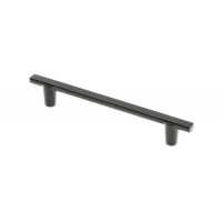 Ручка меблева RAY чорний мат. C-128мм L-168мм