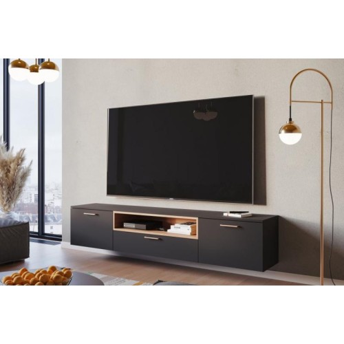 Ручка мебельная BAGIO шампань L-128 мм - UZ-BAGIO-128-90