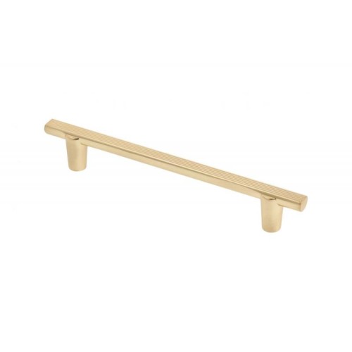 Ручка меблева RAY золото браш C-128мм L-168мм - UZ-RAY-128-18