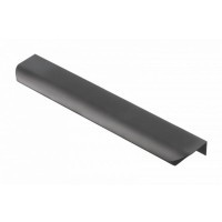 Ручка меблева торцева HEXA Чорний мат. C=160 мм