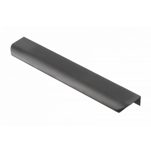 Ручка меблева торцева HEXA Чорний мат. C=160 мм - UA-HEXA-160-20M