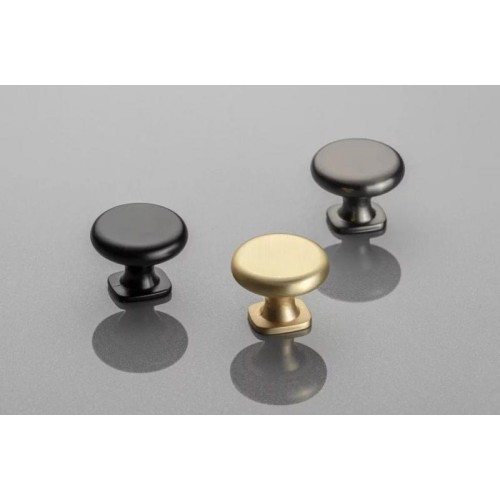 Ручка меблева LORENA блискуче золото кнопка - GZ-LORENA-1-03