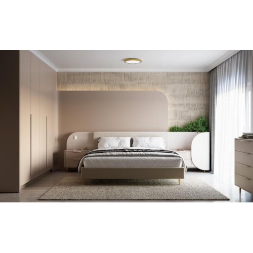 Ручка GTV HEXA Long 596 мм, кашемір - 16395