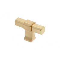 Меблева ручка IMPERIAL Золото браш кнопка