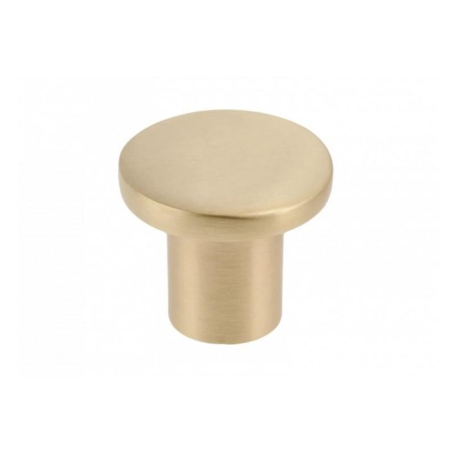 Ручка мебельная SPOT золото браш кнопка - GZ-SPOT-1-18