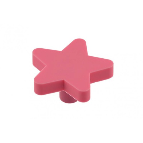 Ручка GTV дитяча гумова рожева Зірка - UM-STAR-RZ