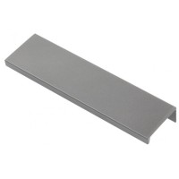 Ручка меблева торцева HEXI графіт L=96мм