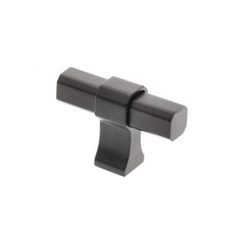 Меблева ручка IMPERIAL чорний мат. кнопка - GZ-IMPERIAL-1-20M