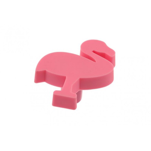 Ручка GTV дитяча гумова рожевий Фламінго - UM-FLAMING-RZ