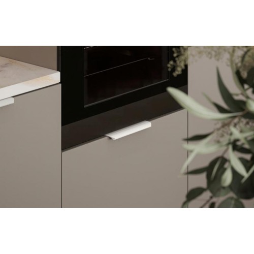 Ручка мебельная HEXA белая C-160мм L-190мм - UA-HEXA-160-10M