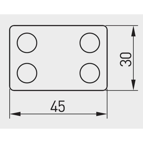 Ручка GTV дитяча гумова синій Кубик - UM-BLOCK-NB