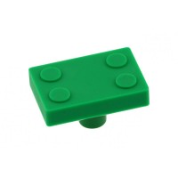 Ручка GTV дитяча гумова зелений кубик