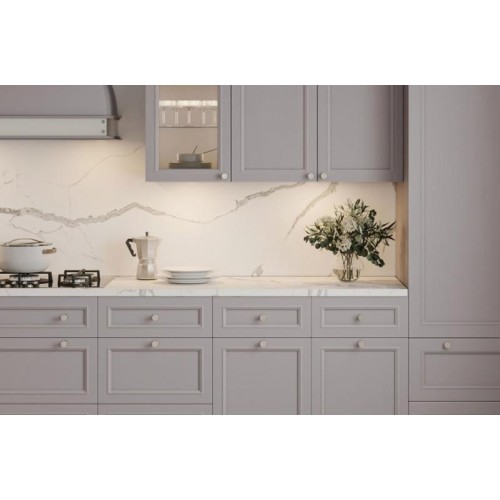 Ручка меблева RING кнопка інокс - GZ-RING-1-06