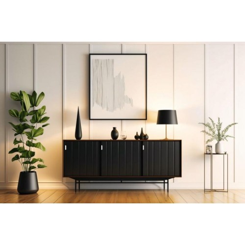 Ручка мебельная FIORD алюминий L-032 - UZ-FIORD-32-05