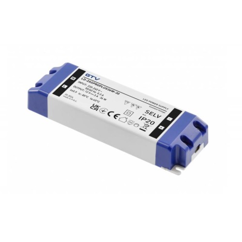 Блок живлення GTV LED PRO+ 36W 12V IP20-16063