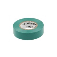 Стрічка ізоляційна 0,13x19мм 20м зелена