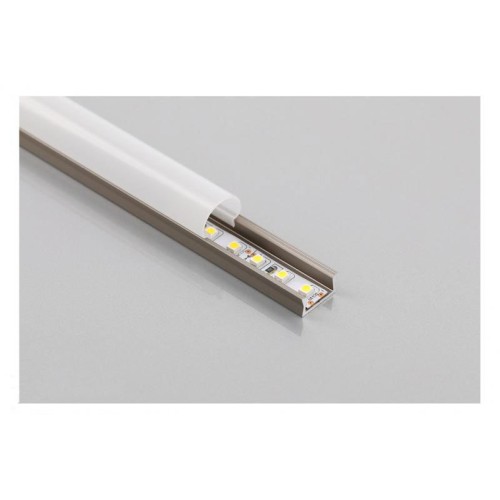 Дифузор GTV для алюмінієвого LED профілю MINI круглий матовий L-2000мм - PA-OSMLGLAXMO-00