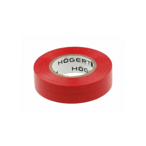 Стрічка ізоляційна 0,13x19мм 20м червона - 6716