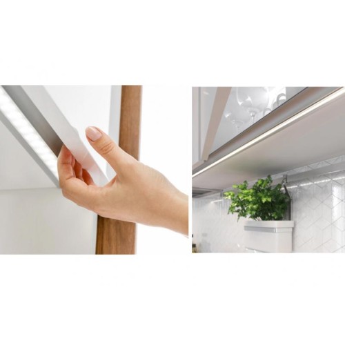 Уплотнитель GTV для LED профиля для торца полки прозрачный - 14751