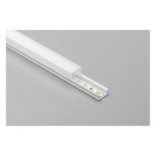 Дифузор GTV для алюмінієвого LED профілю MINI квадратний матовий L-2000мм - PA-OSMLGLAXMK-00