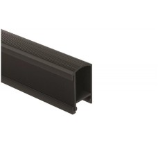 Профіль-штанга для гардеробу з LED-підсвічуванням REJS Lumino, чорний, L-3000 мм