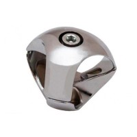 R-2SX/25 Потрійне ліве кріплення для труби D-25 мм, хром