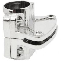 Кріплення R-61/25 одностороннє для труби D-25 мм, хром, метал