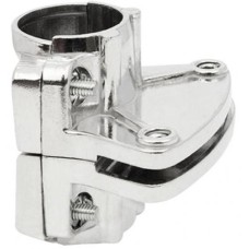 Кріплення R-61/25 одностороннє для труби D-25 мм, хром, метал