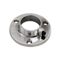 Торцевий фланець Giff для труби D-25мм хромований R-11M/25, діаметр основи 54мм, сталь.