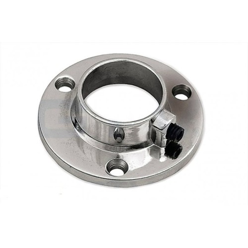 Торцевий фланець Giff для труби D-25мм хромований R-11M/25, діаметр основи 54мм, сталь - 11281