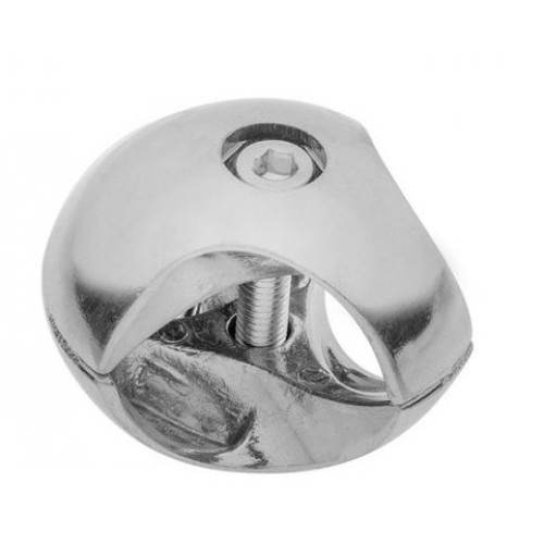 Соединение R-6DX/25 двойное правое для трубы D-25 мм, хромированное, металл - 1000